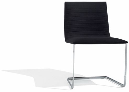 Image of Andreu World Lineal Corporate Chair - Fabric Divina-beige