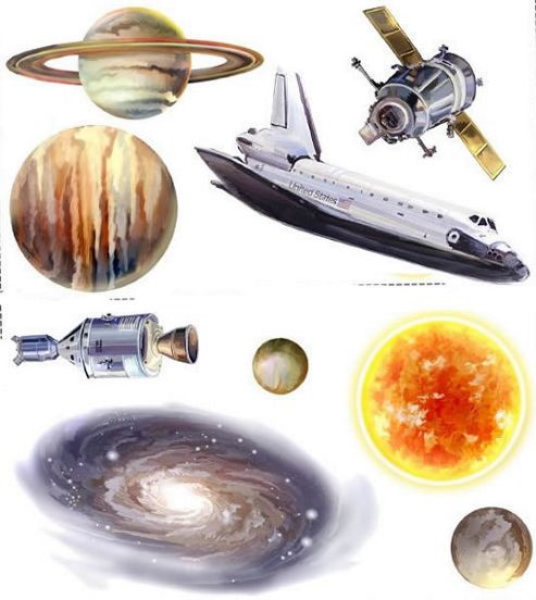 Image of Space Stickers