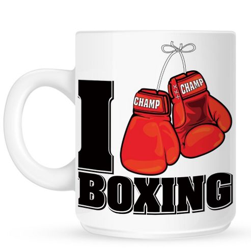 Image of I Love Boxing 10oz Ceramic Mug
