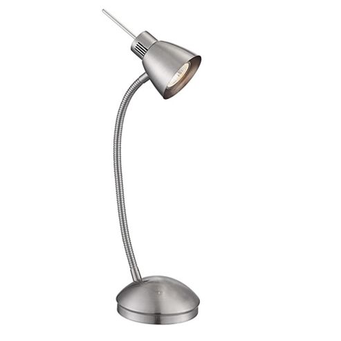 Image of Pedro Adjustable Touch Table Lamp In Brushed Chrome
