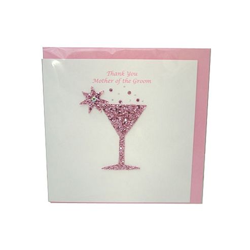 Image of Celebration Pink Mother Of The Groom Card