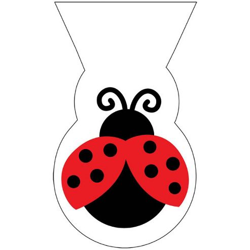 Image of Ladybug Party Cello Bags (12pk)