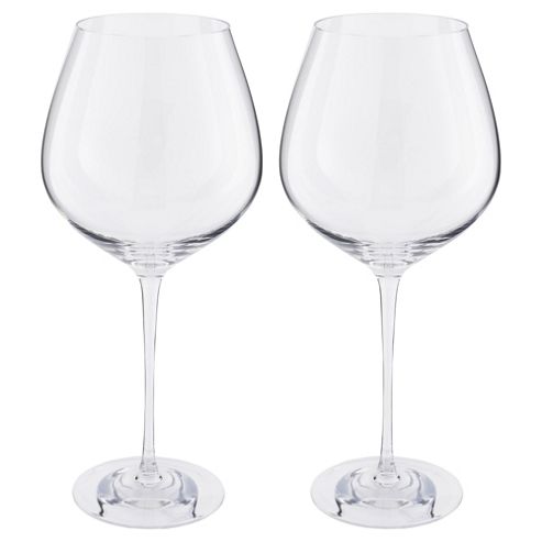 Image of The Perfect Cabernet Wine Glass, Handmade, Set Of 2