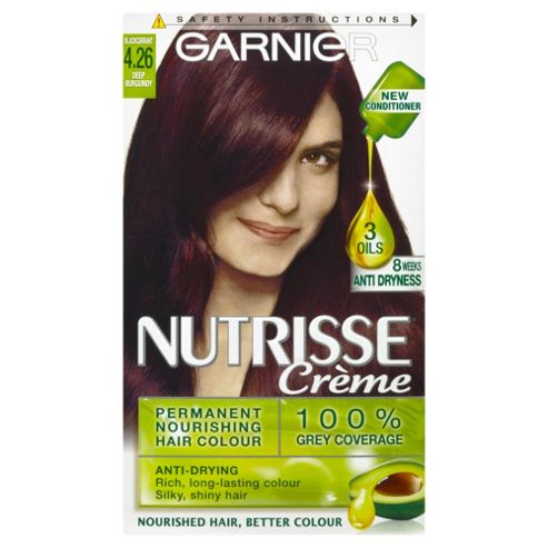 Image of Garnier Nutrisse Blackcurrant 4.26 Deep Burgundy