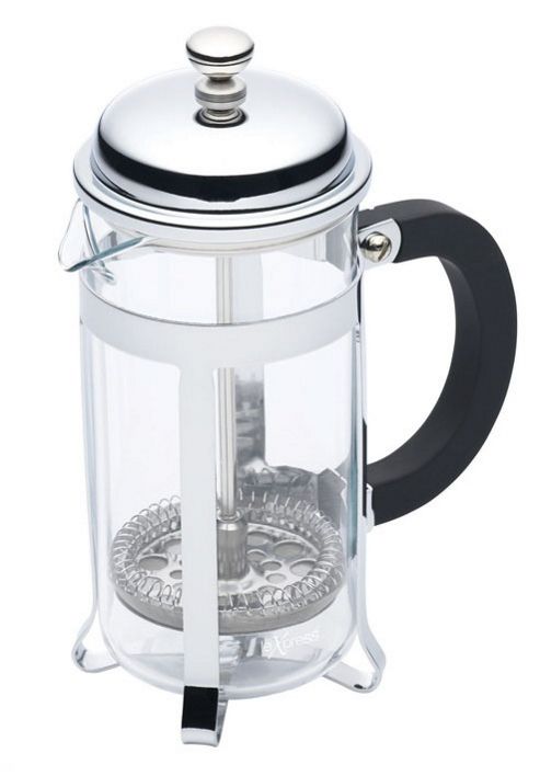 Image of Kitchen Craft Kclxpress3cp Cafetiere 3cup Chrome Plt