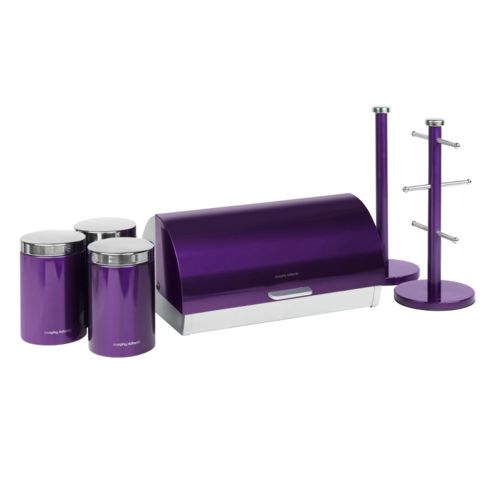Image of Morphy Richards Accents Storage Set, 6 Piece, Purple