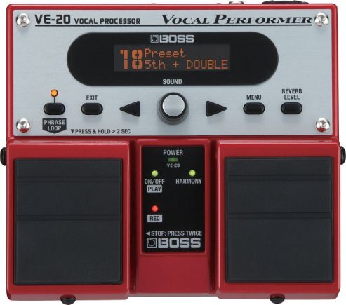 Image of Boss Ve-20 Vocal Performer Pedal