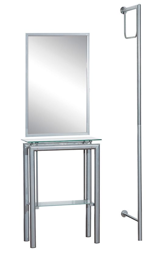Image of Premier Housewares 3 Piece Powder Coated Glass Set
