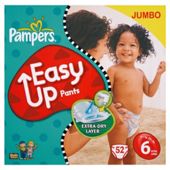 Pampers Easy Ups Jumbo Pack Extra Large 52