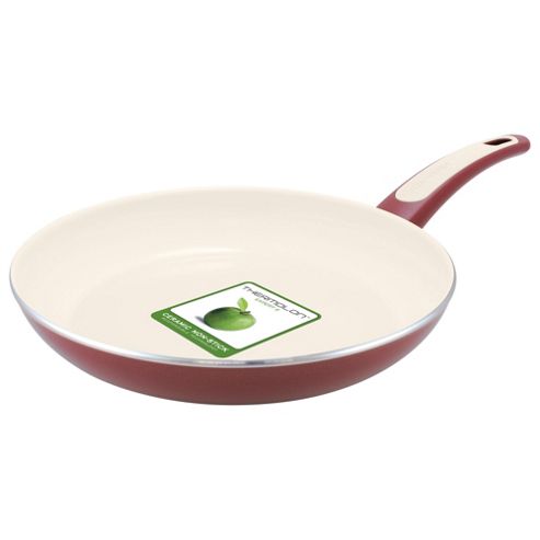 Image of Vita Verde Contrast Frypan 24cm Red/cream