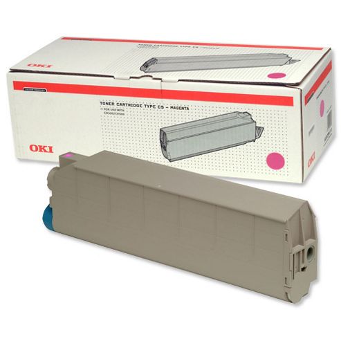 Image of Oki Type C5 Toner Cartridge For C9300/9500 Printers (magenta)