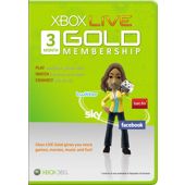 Xbox Live - 3 Month Gold Card