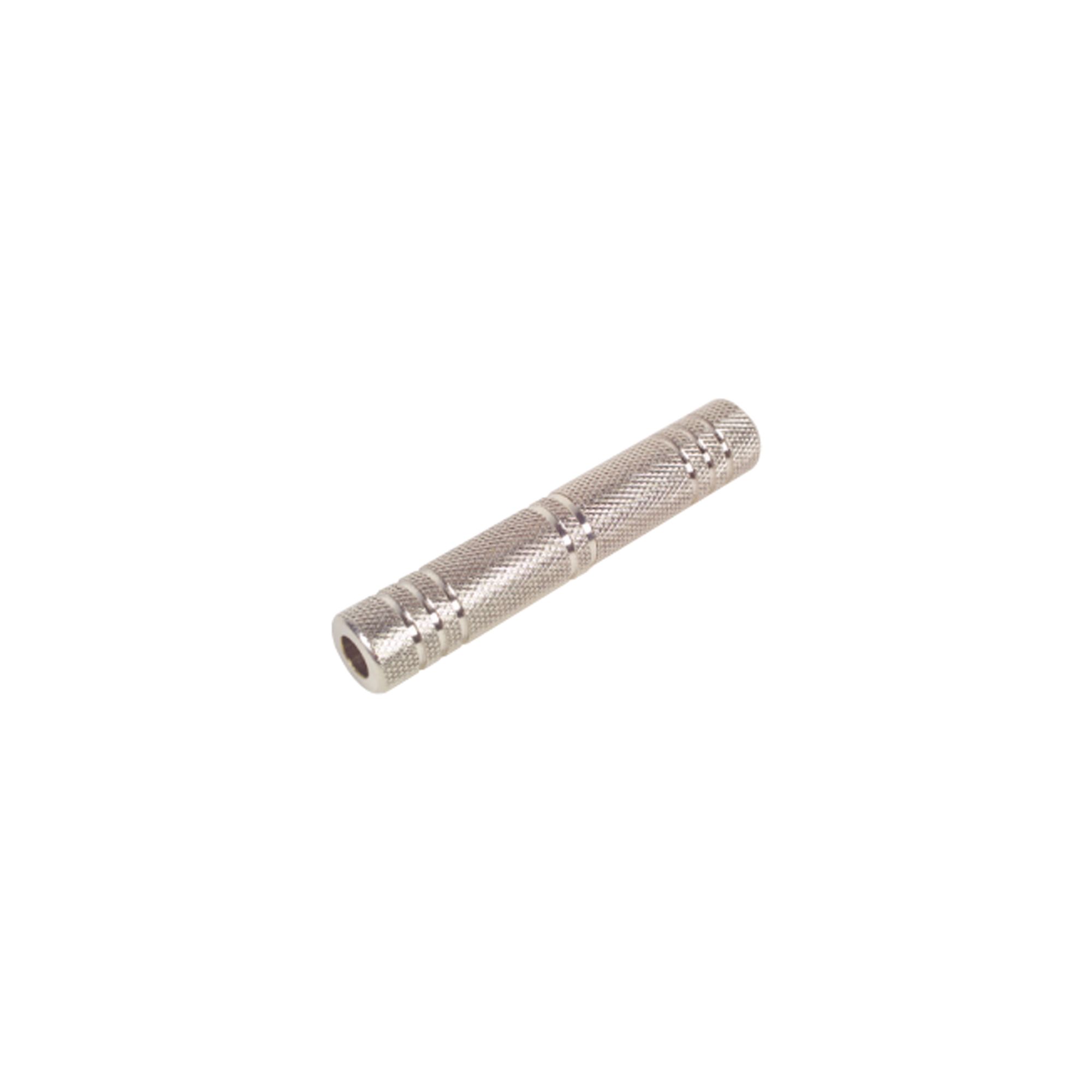 Metal 1/4ö Stereo Coupler