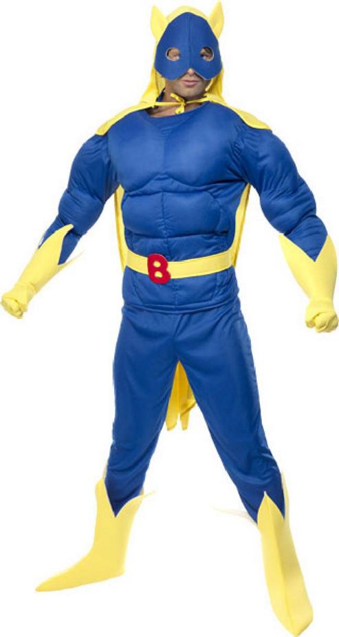 Image of Bananaman - Adult Costume Size: 42-44