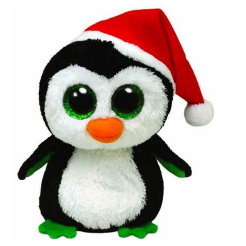 Image of Ty Beanie Boos - Igloo The Penguin Christmas Special 10" Buddy