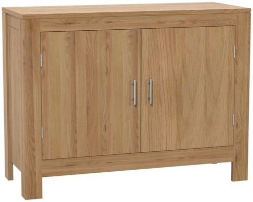 Image of Kelburn Furniture Milano 2 Door Sideboard In Clear Satin Lacquer