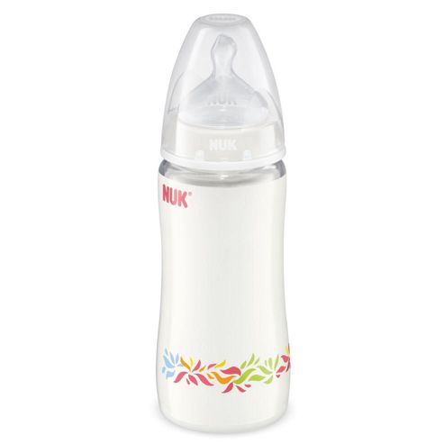 Image of Nuk First Choice 300ml Bottle - Cream