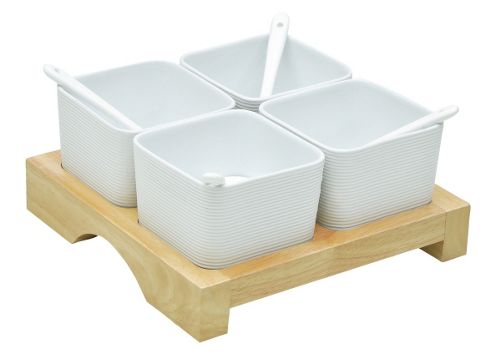 Image of Easy Life Savoury Snack Serving Set By Nuova R2s
