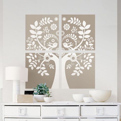 Image of Wallpops Love Birds Wall Stickers