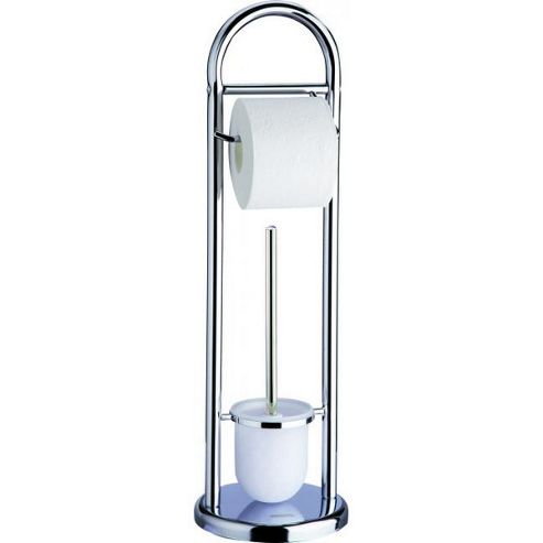 Image of Sanwood Combi Toilet Brush Set - Chrome
