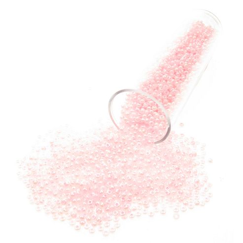 Image of T03/4 Pink Pearl Seed Beads 35g