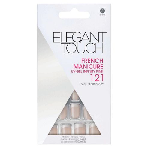 Image of Elegant Touch French, Uv Gel Infinity, Pink (s) 121