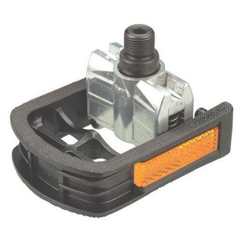Image of Wellgo Fp-7 Folding Pedals In Silver/black