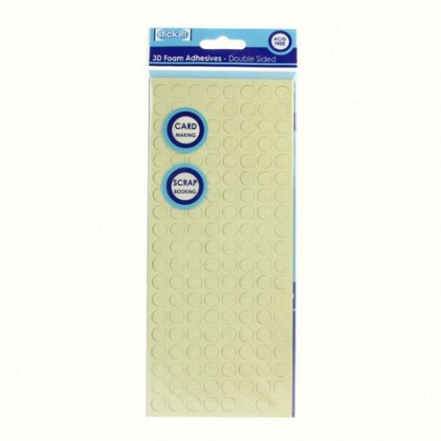 Image of Stick It! 3d Foam Dots Black - 152pk