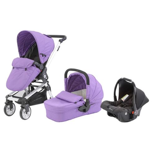Image of Baby Elegance Beep Twist Travel System - Purple