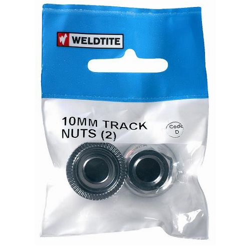 Image of Bike Bits 10mm Track Nuts (2)