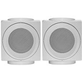 WHARFEDALE MODUS CUBE SURROUND SPEAKERS WHITE (PAIR)