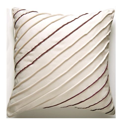 Image of Catherine Lansfield Home Swirl Cushion Cover (43x43cm) - Cream