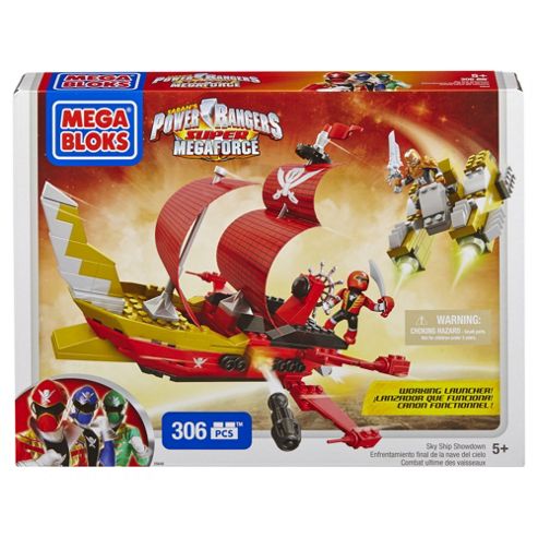 Image of Megabloks Power Rangers Super Mega Force Skyship Showdown