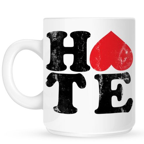 Image of Hate Love 10oz Ceramic Mug