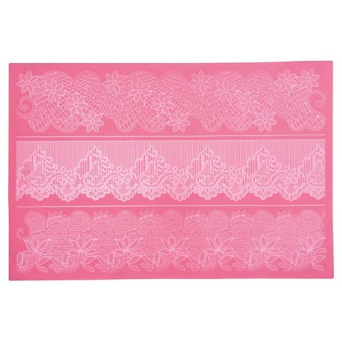 Image of Kitchencraft Sweetly Does It Lace Effects Icing Moulds