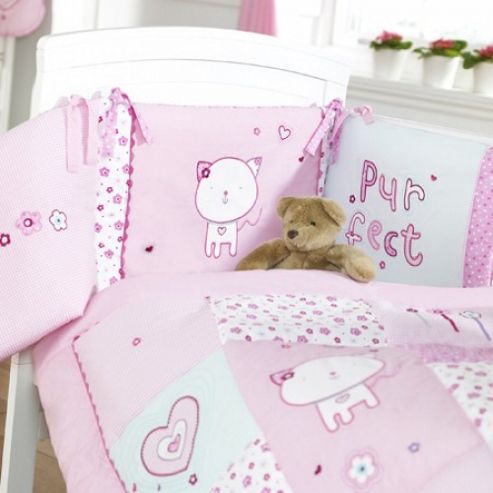 Image of Bed-e-byes Purfect Pink Bumper