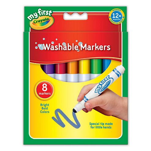 Image of Crayola Beginnings - 8 Marker Pens