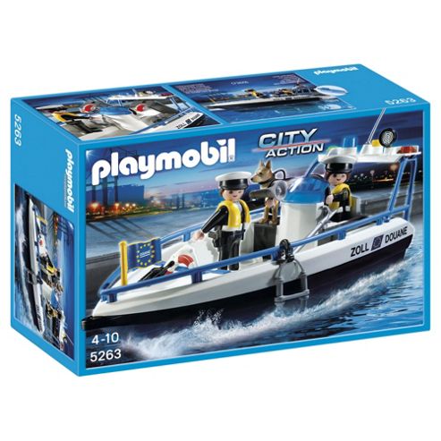 Image of Playmobil City Action Patrol Boat