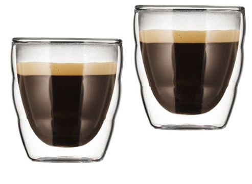 Image of Bodum Pilatus Double Wall Thermo Glasses, 0.08l, Set Of 2
