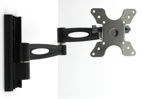 Image of Home Essence Double Arm Wall Mount For 13"-30" Lcd Tv In Black