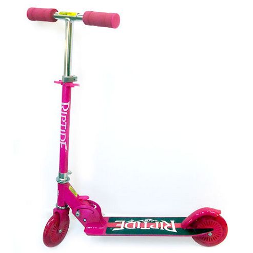 Image of Riptide Stinger Kick Folding Aluminum Scooter - Pink