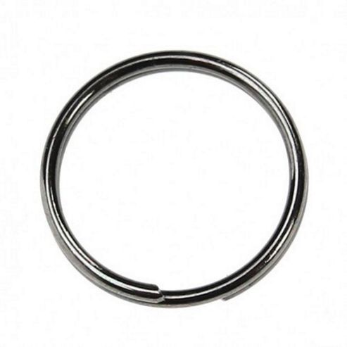 Image of Split Rings - Black - 10 Pack