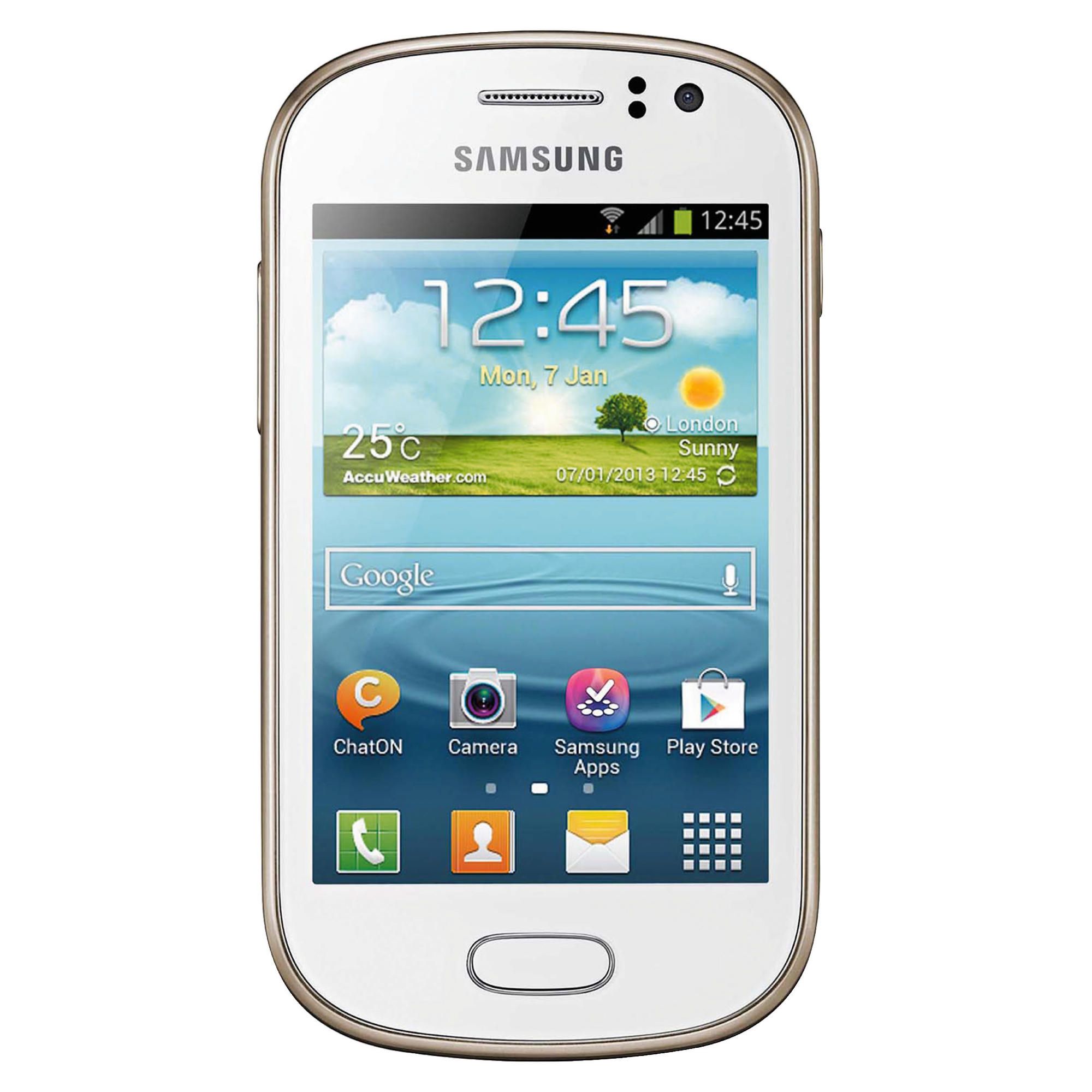 Tesco Mobile Samsung Galaxy Fame White