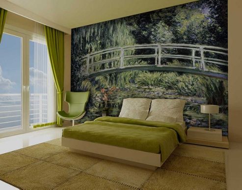 Image of 1wall Giant Claude Monet S Japanese Bridge Wall Mural