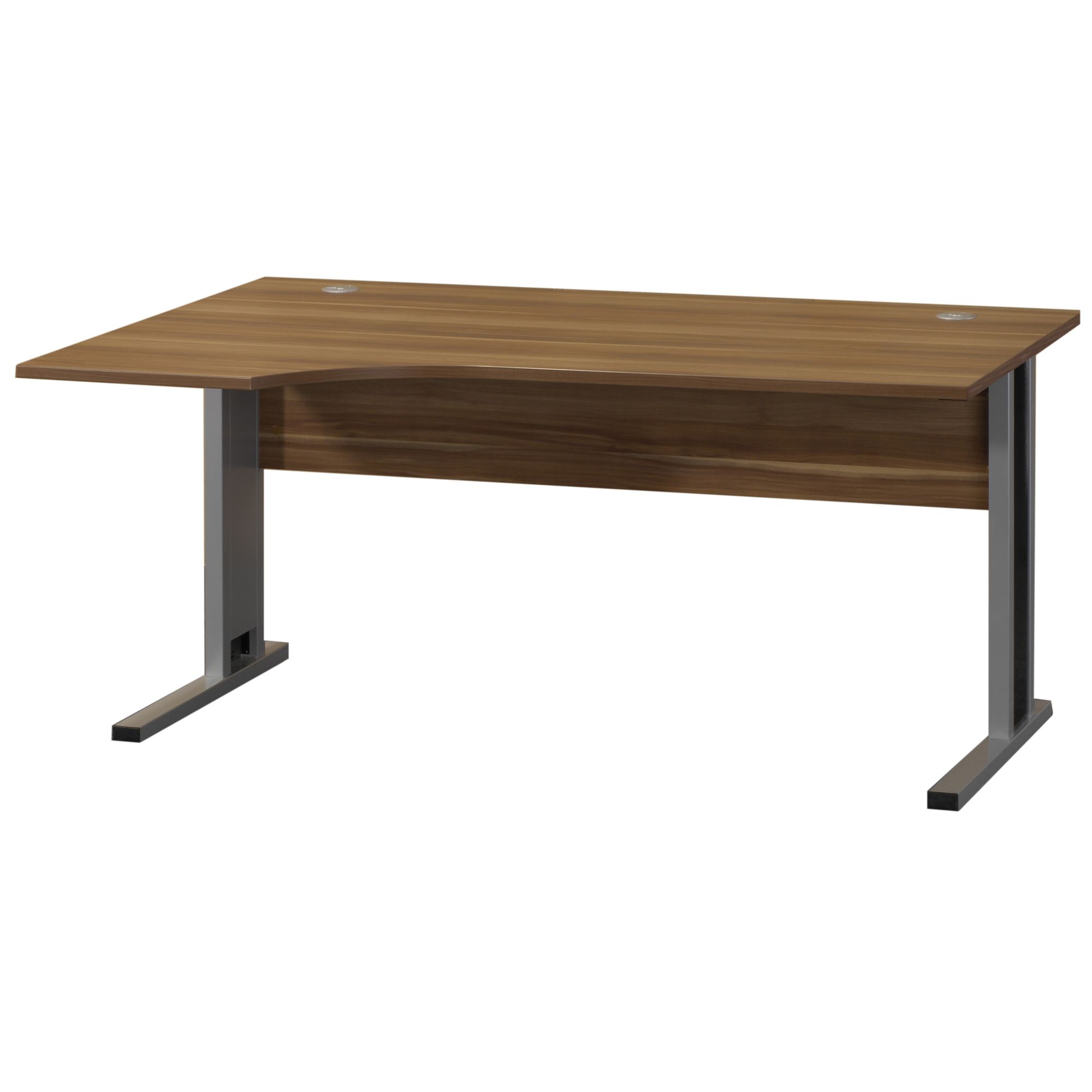 Bush Mexico 1600mm L/H C-Framed Ergonomic Desk at Tescos Direct