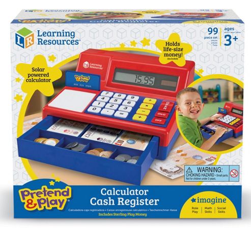 Image of Learning Resources Pretend & Play Cash Register