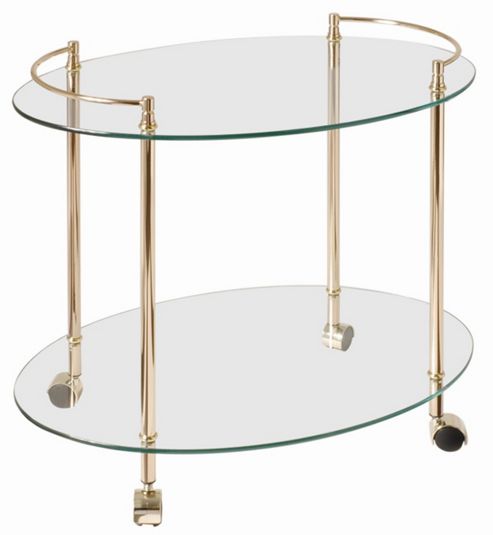 Image of Urbane Designs Palazzo 60cm Trolley In Gold