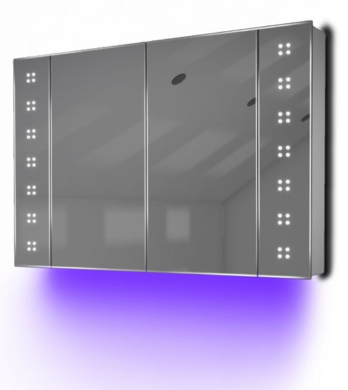 Image of Ambient Audio Demist Bathroom Cabinet With Bluetooth, Shaver & Sensor K122uaud