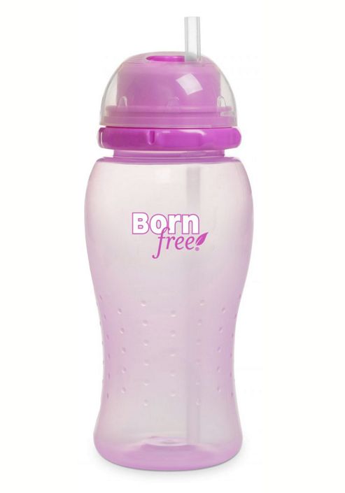 Image of Born Free Twist N Pop Straw Cup 14oz 400ml - Pink