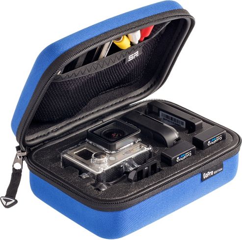 Image of Sp Storage Case Small For Gopro Cameras & Accessories Blue